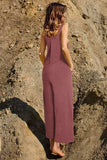 Pocketed Wide Leg Overall - Trendsi - Flyclothing LLC