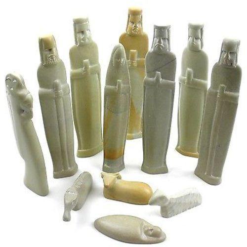 Natural Soapstone 6-inch Nativity Set - Smolart - Smolart