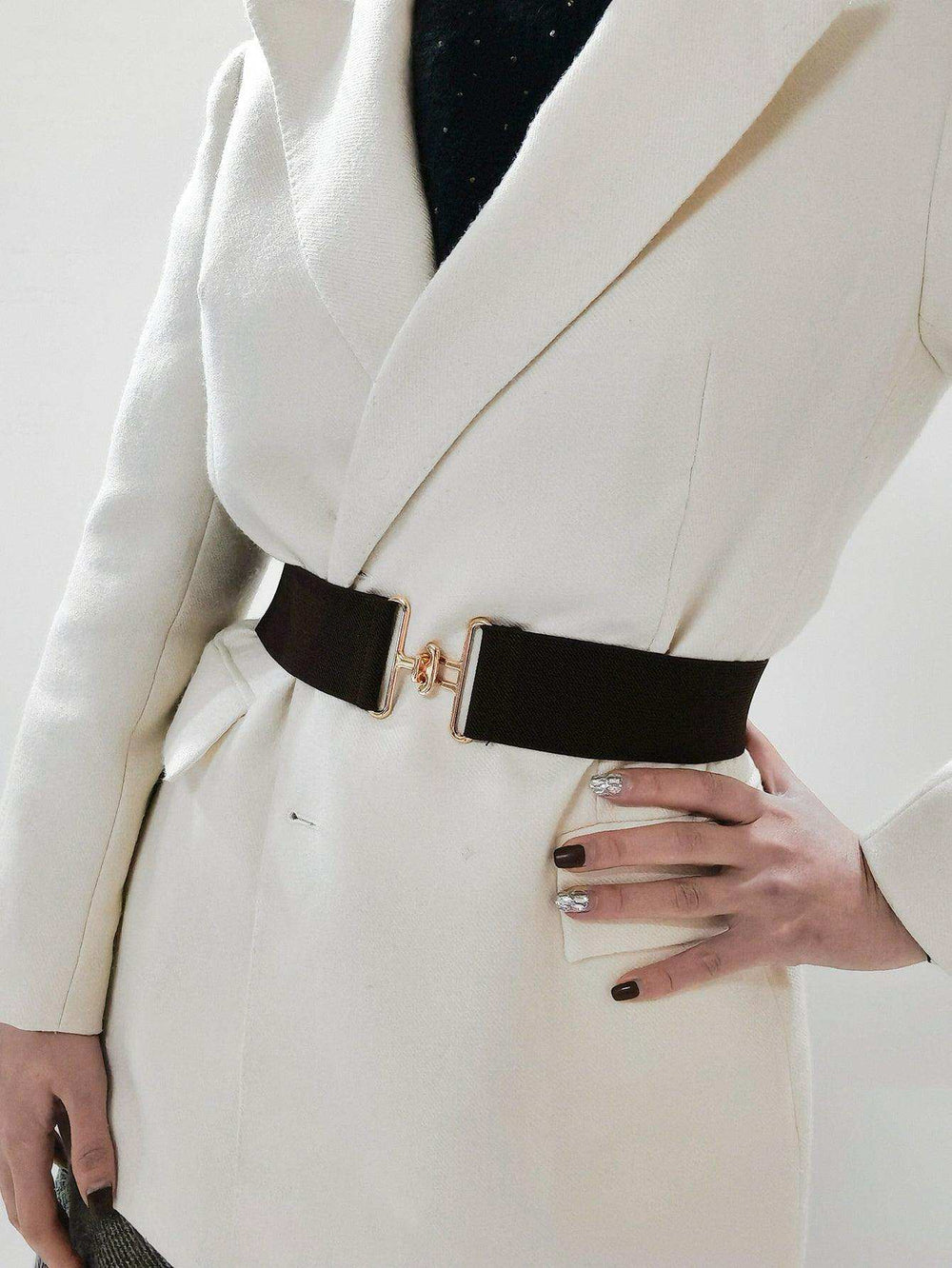 Elastic Wide Belt - Trendsi - Flyclothing LLC