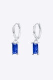Retro 925 Sterling Silver Cubic Zirconia Drop Earrings - Trendsi - Flyclothing LLC