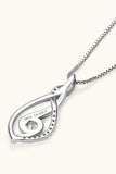 Moissanite 925 Sterling Silver Necklace - Trendsi - Flyclothing LLC