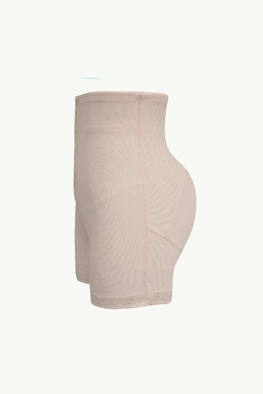 Full Size Hook-and-Eye Shaping Shorts - Trendsi - Flyclothing LLC