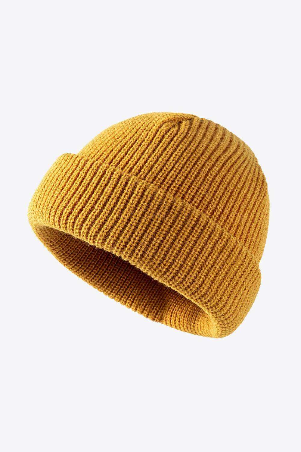 Calling For Winter Rib-Knit Beanie - Trendsi - Flyclothing LLC