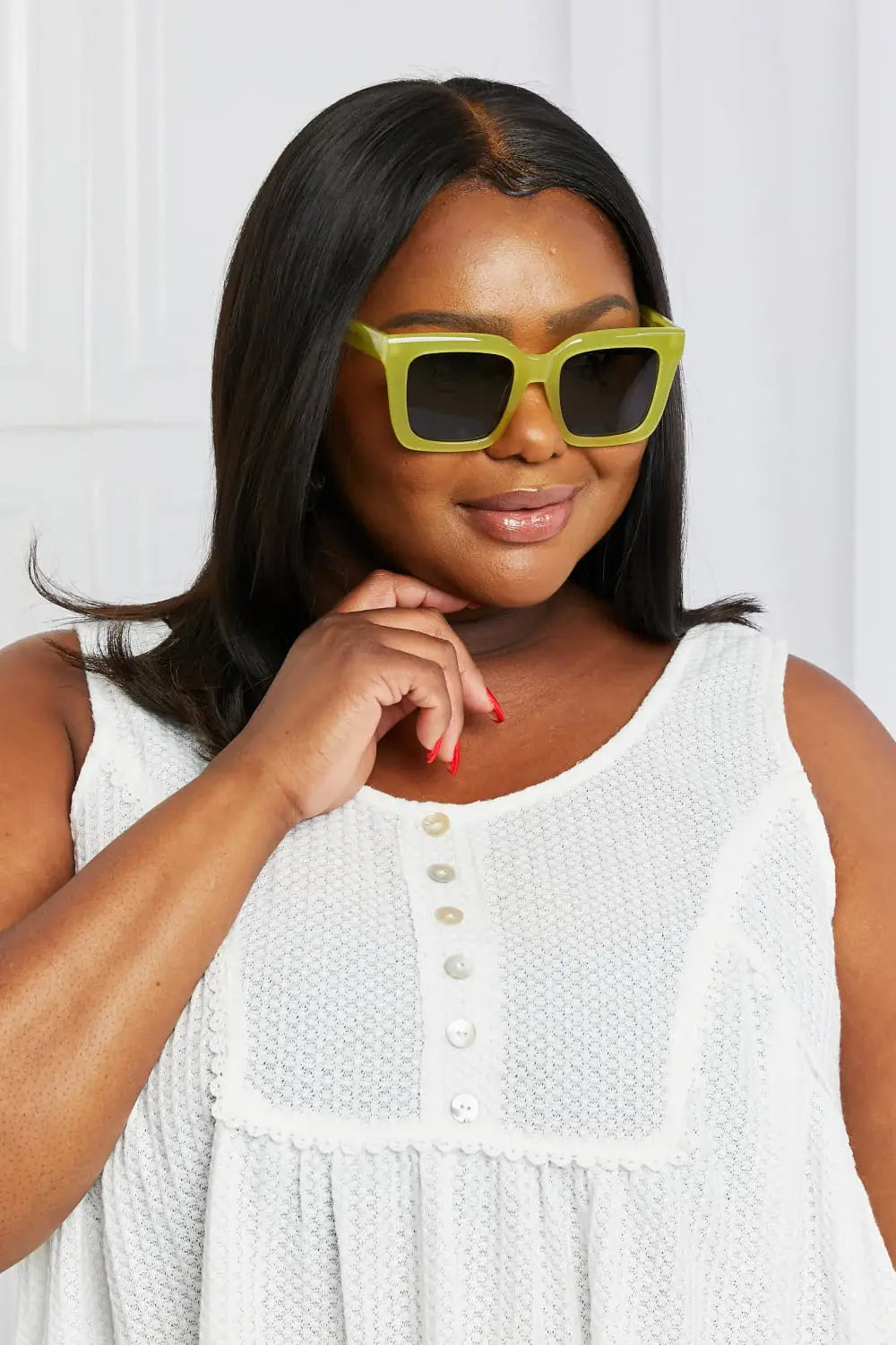 Square TAC Polarization Lens Sunglasses - Trendsi - Flyclothing LLC
