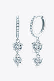Be The One Moissanite Drop Earrings - Trendsi
