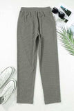 Drawstring Straight Pants with Pockets - Trendsi - Flyclothing LLC