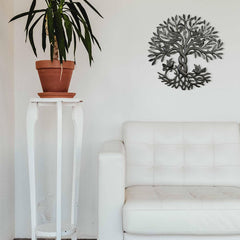 Entwined Tree of Life Metal Wall Art - Croix des Bouquets - Croix des Bouquets