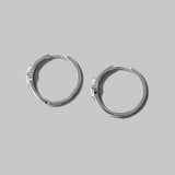 Inlaid Zircon 925 Sterling Silver Earrings - Trendsi - Flyclothing LLC