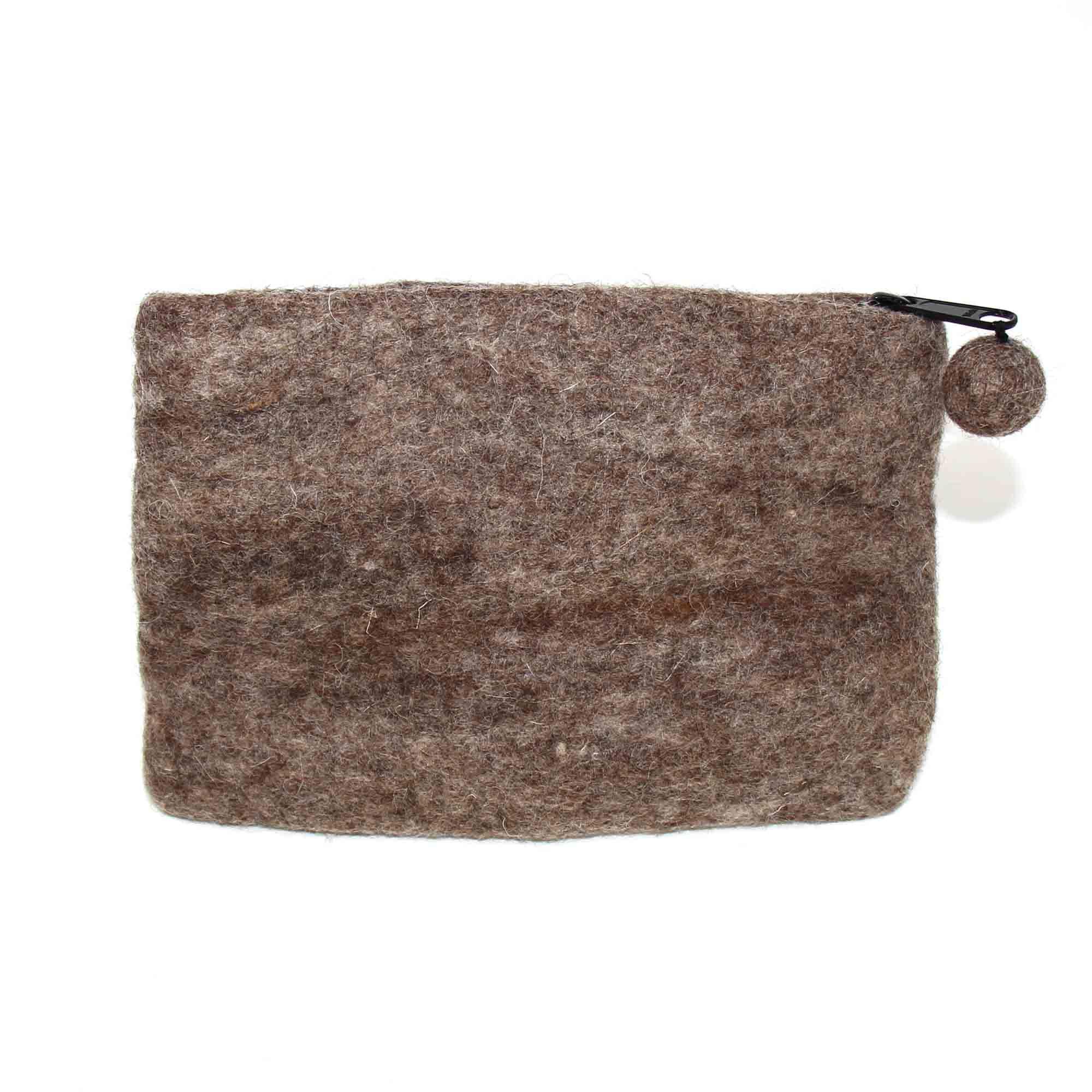 Hand Crafted Felt: Llama Pouch - Global Groove Direct - Flyclothing LLC