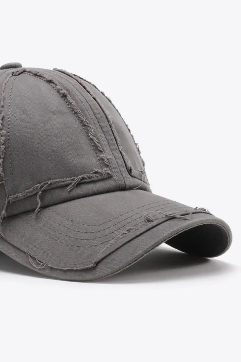 Distressed Adjustable Baseball Cap - Trendsi - Flyclothing LLC