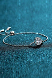1 Carat Moissanite Chain Bracelet - Trendsi - Flyclothing LLC