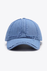 Distressed Adjustable Baseball Cap - Trendsi - Flyclothing LLC
