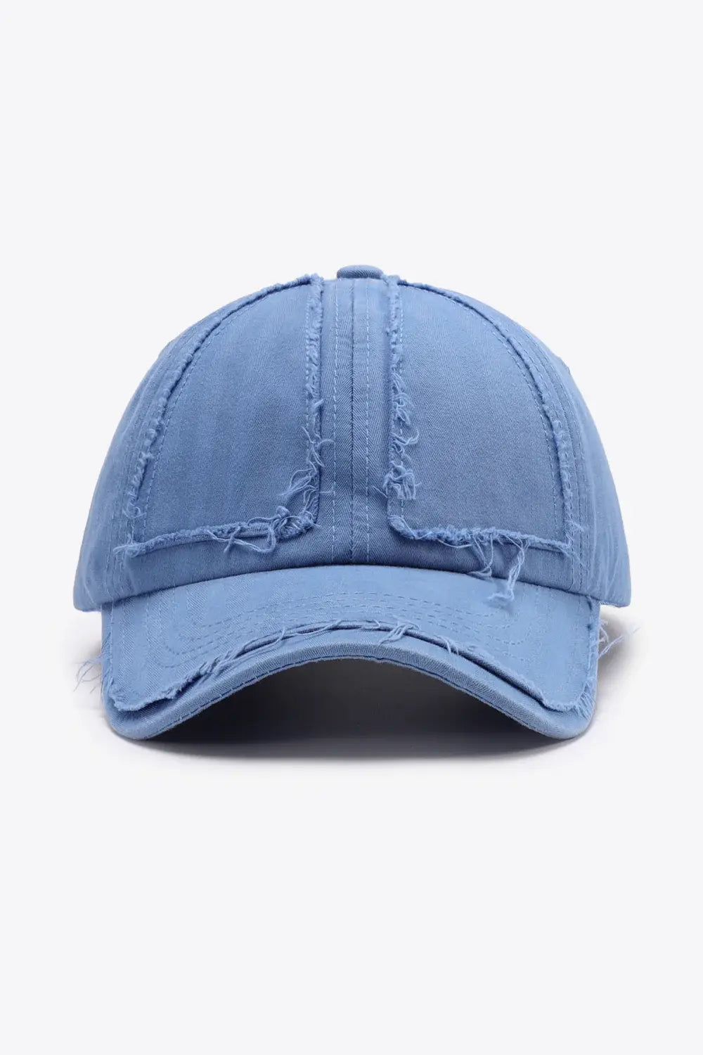 Distressed Adjustable Baseball Cap - Trendsi - Flyclothing LLC