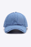 Distressed Adjustable Baseball Cap - Trendsi - Flyclothing LLC