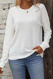 Round Neck Dropped Shoulder T-Shirt - Trendsi - Flyclothing LLC