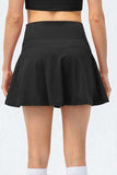 High Waist Wide Waistband Active Skirt - Trendsi - Flyclothing LLC