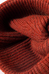 NEWYORK Patch Rib-Knit Cuffed Beanie - Trendsi - Flyclothing LLC