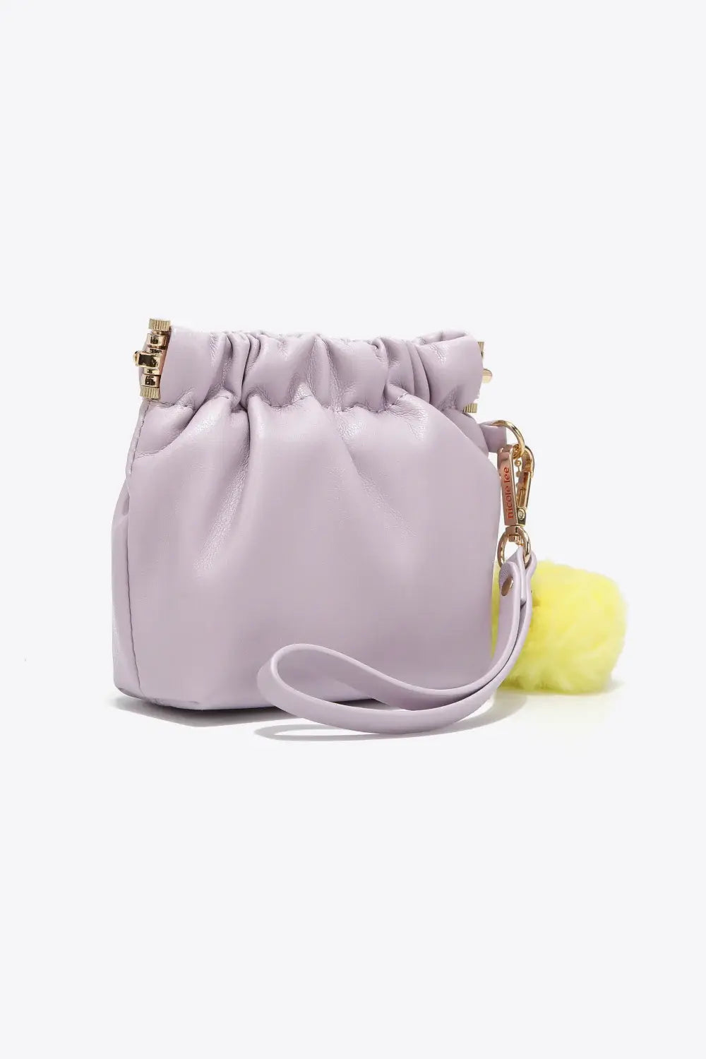 Nicole Lee USA Faux Leather Pouch - Trendsi - Flyclothing LLC