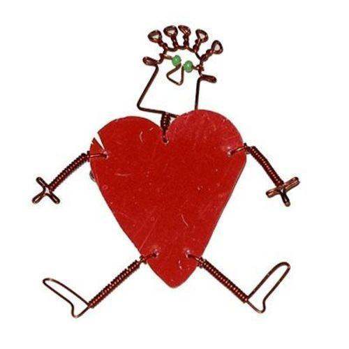 Dancing Girl Heart Pin - Creative Alternatives - Creative Alternatives - Flyclothing LLC