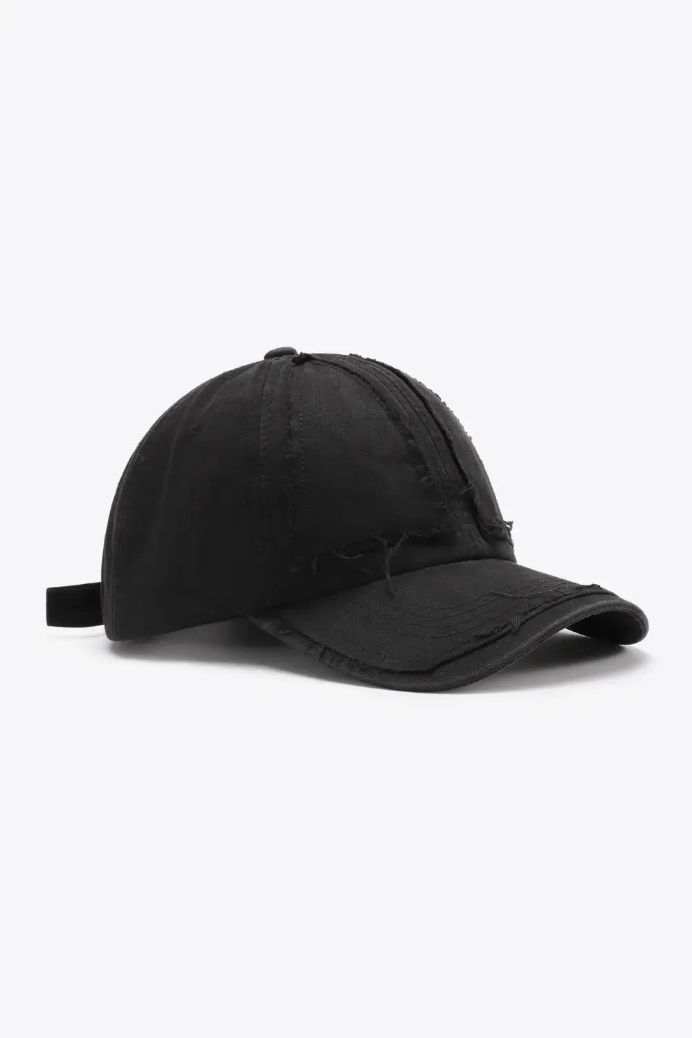 Distressed Adjustable Baseball Cap - Trendsi - Flyclothing LLC
