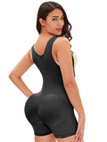 Full Size Side Zip Up Wide Strap Shapewear - Trendsi