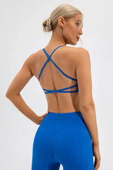 Crisscross Spaghetti Strap Active Cami - Trendsi - Flyclothing LLC