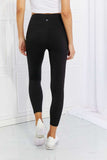 Leggings Depot Full Size Strengthen and Lengthen Reflective Dot Active Leggings - Trendsi - Flyclothing LLC