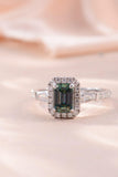 1 Carat Moissanite 925 Sterling Silver Ring - Trendsi