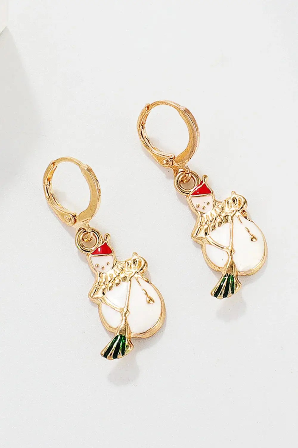 Christmas Theme Alloy Earrings - Trendsi - Flyclothing LLC