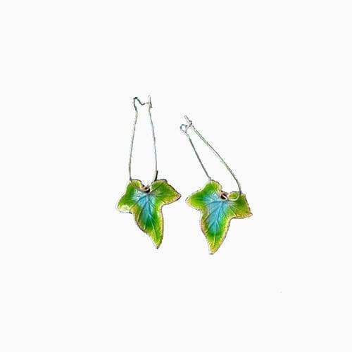 Alloy Leaf Drop Earrings - Trendsi - Flyclothing LLC