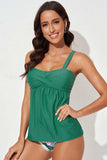 Full Size Adjustable Strap Tankini Set - Trendsi - Flyclothing LLC