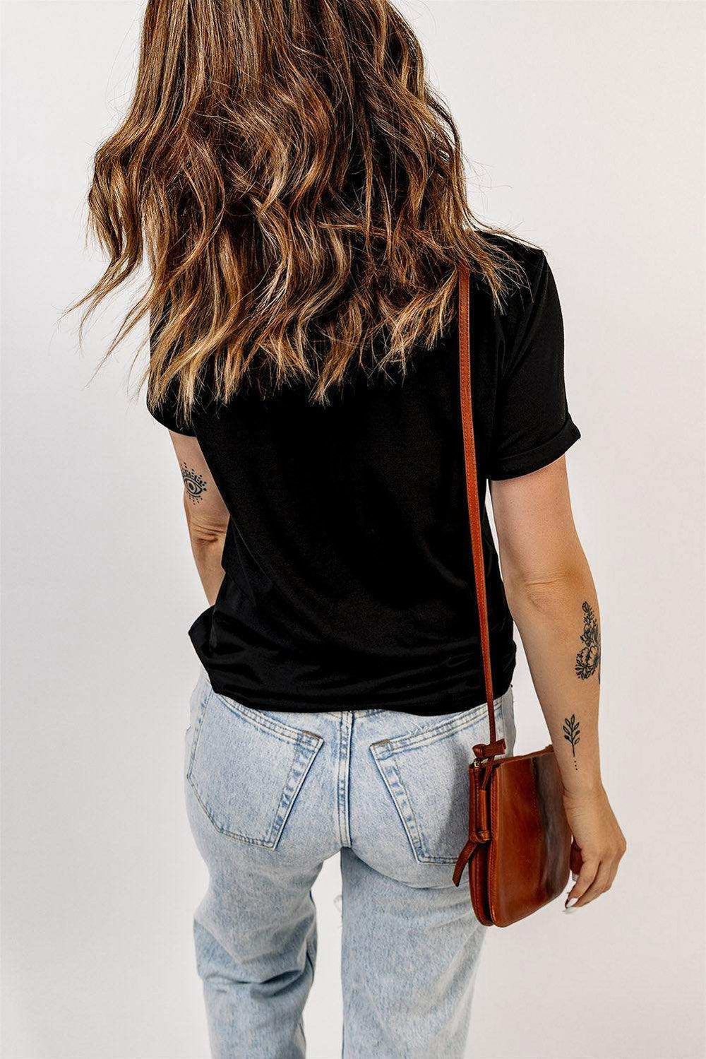 NASHVILLE MUSIC CITY Graphic Tee Shirt - Trendsi - Flyclothing LLC