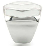 Alamode Rhodium Brass Ring with No Stone - Alamode - Flyclothing LLC