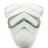 Alamode Rhodium Brass Ring with No Stone - Alamode - Flyclothing LLC