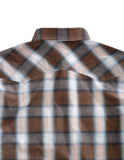 Tin Haul MENS LONG SLEEVE SNAP SADDLE DOBBY PLAID WESTERN SHIRT - Flyclothing LLC