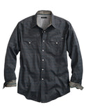 Tin Haul MENS LONG SLEEVE SNAP ARROW POINTS PRINT WESTERN SHIRT