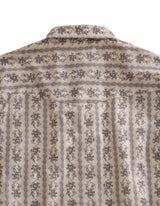 Tin Haul MENS LONG SLEEVE SNAP FRONTIER WALLPAPER STRIPE WESTERN SHIRT - Tin Haul - Flyclothing LLC