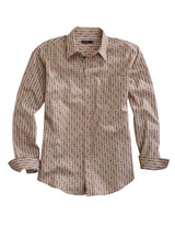 Tin Haul MENS LONG SLEEVE SNAP MODERN PETROGLYPHS PRINT WESTERN SHIRT - Tin Haul - Flyclothing LLC
