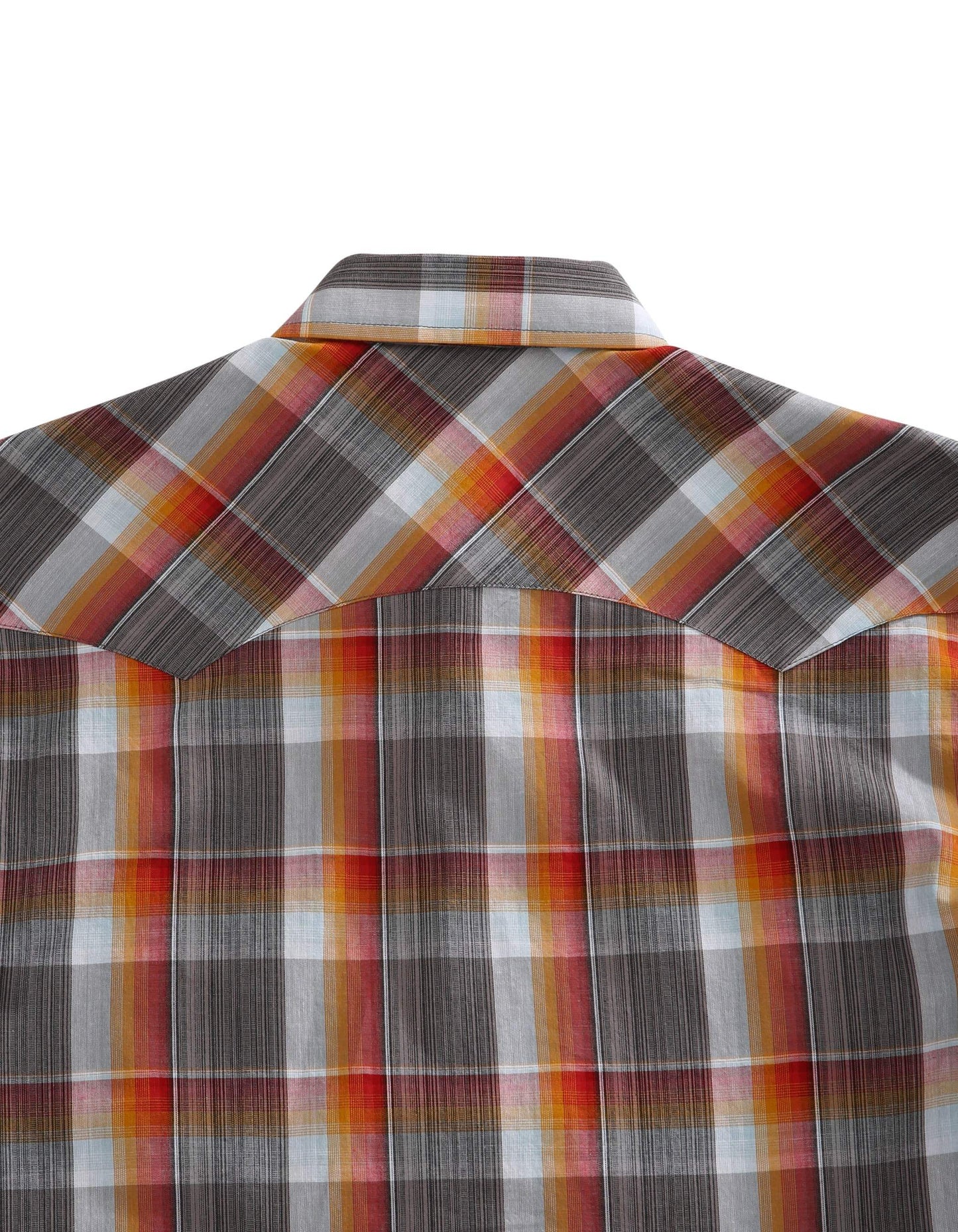 Tin Haul MENS RUSTY PLAID SHORT SLEEVE WESTERN SNAP SHIRT - Tin Haul - Flyclothing LLC