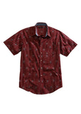 Tin Haul MENS SHORT SLEEVE SNAP ARROW AZTEC STRIPE WESTERN SHIRT - Tin Haul