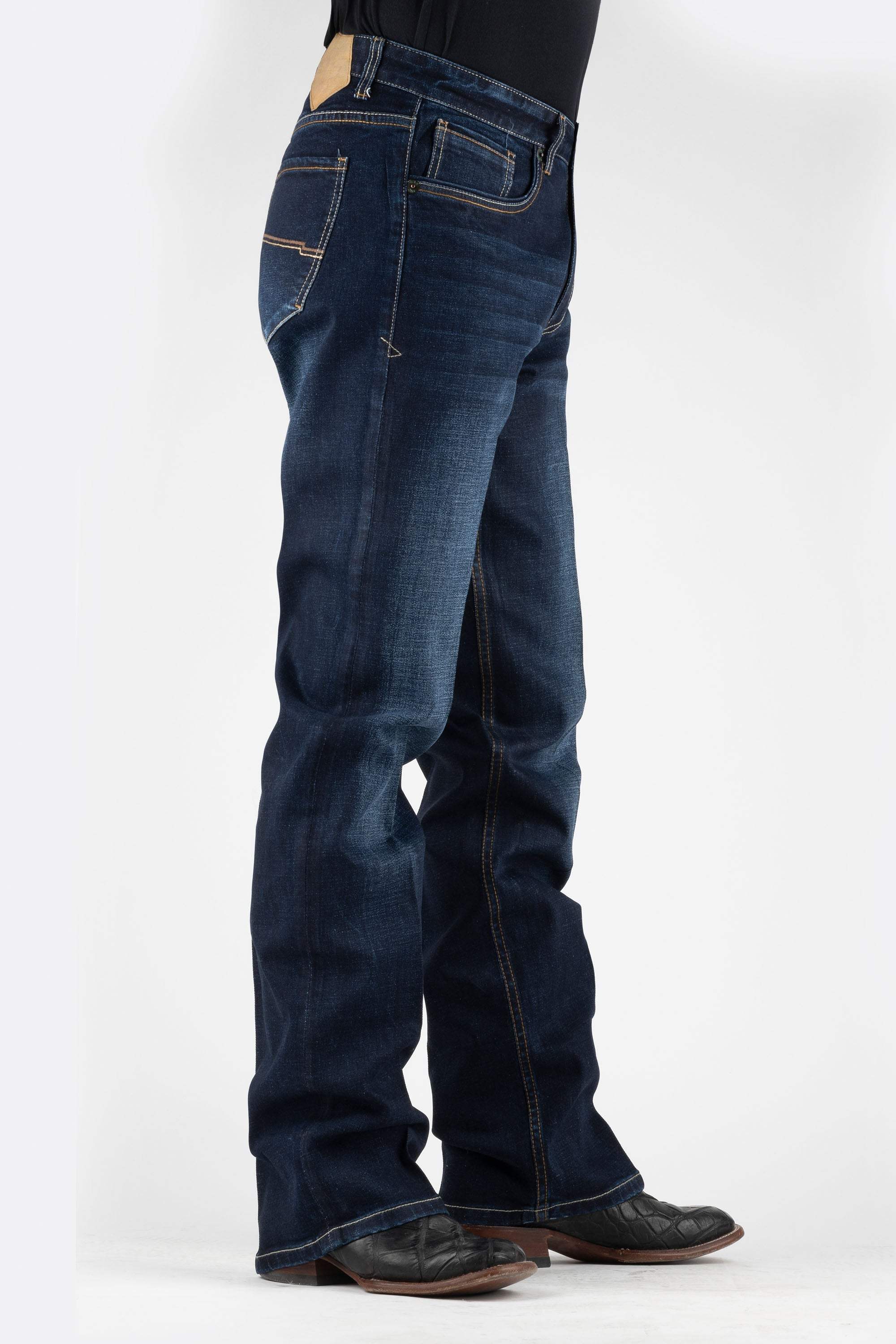 Tin Haul MENS WESTERN STITCH BACK POCKET JEANS - Tin Haul - Flyclothing LLC