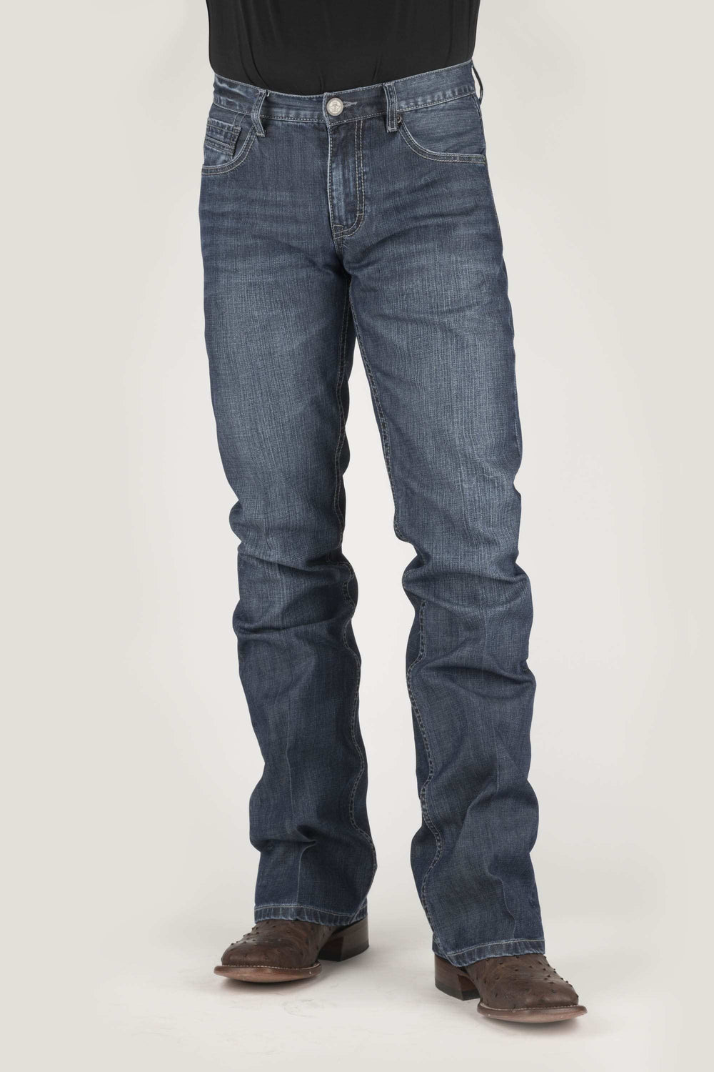 Tin Haul MENS DOUBLE NEEDLE SEAM BACK POCKET JEANS - Tin Haul - Flyclothing LLC