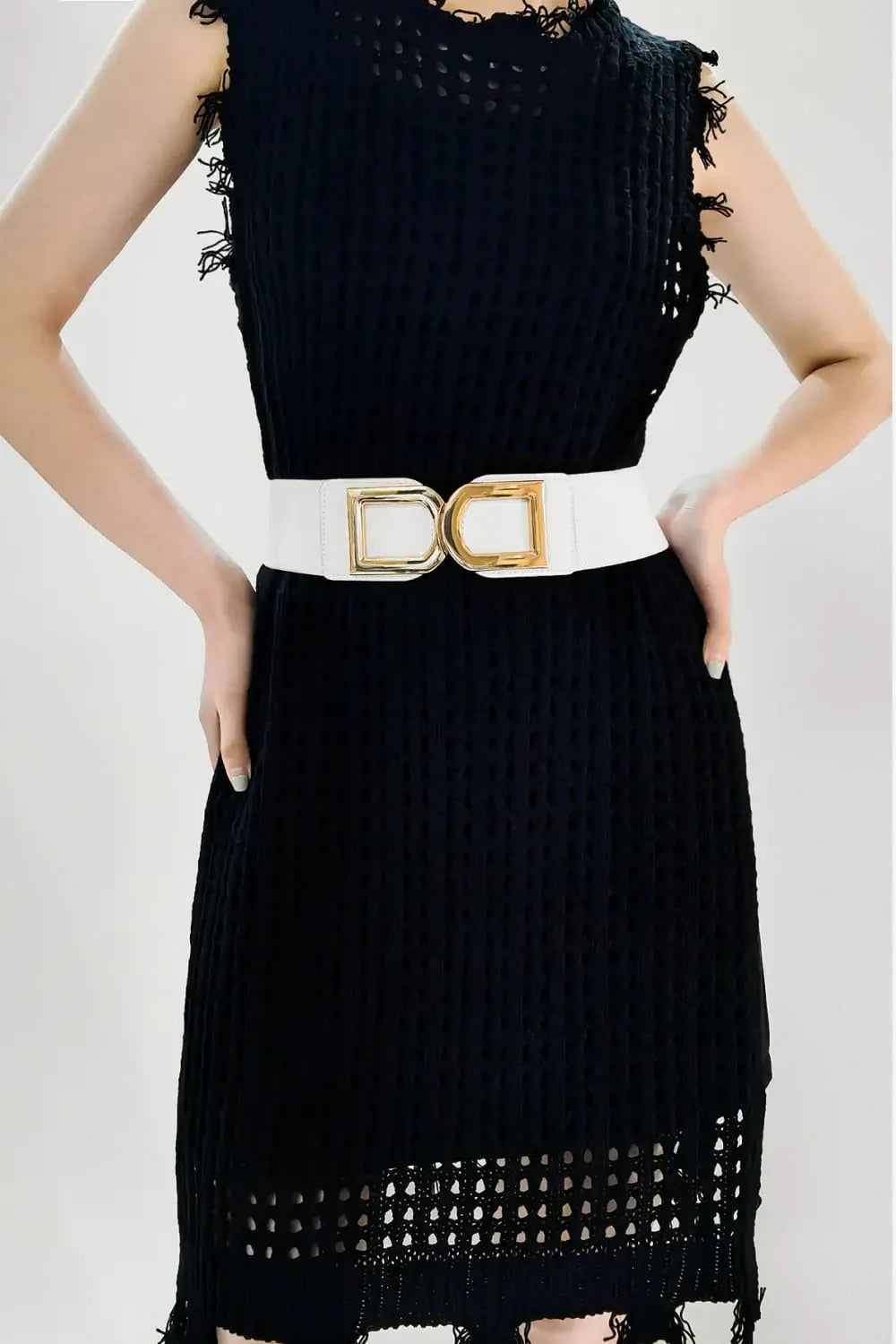 Double D Buckle PU Belt - Trendsi - Flyclothing LLC