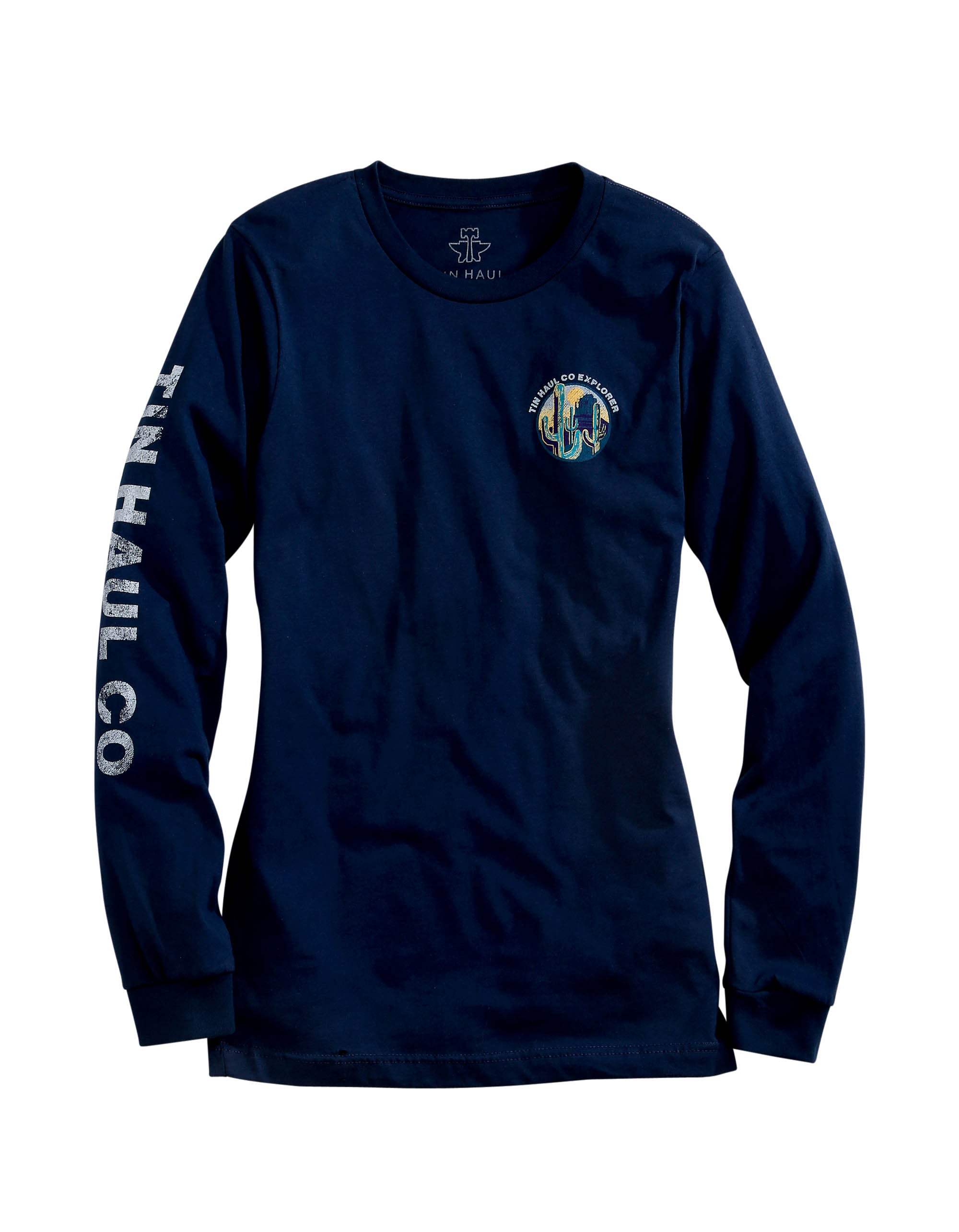 Tin Haul WOMENS LONG SLEEVE T-SHIRT - Tin Haul - Flyclothing LLC