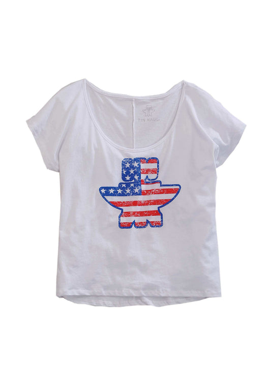 Tin Haul WOMENS SHORT SLEEVE T-SHIRT - Tin Haul - Flyclothing LLC
