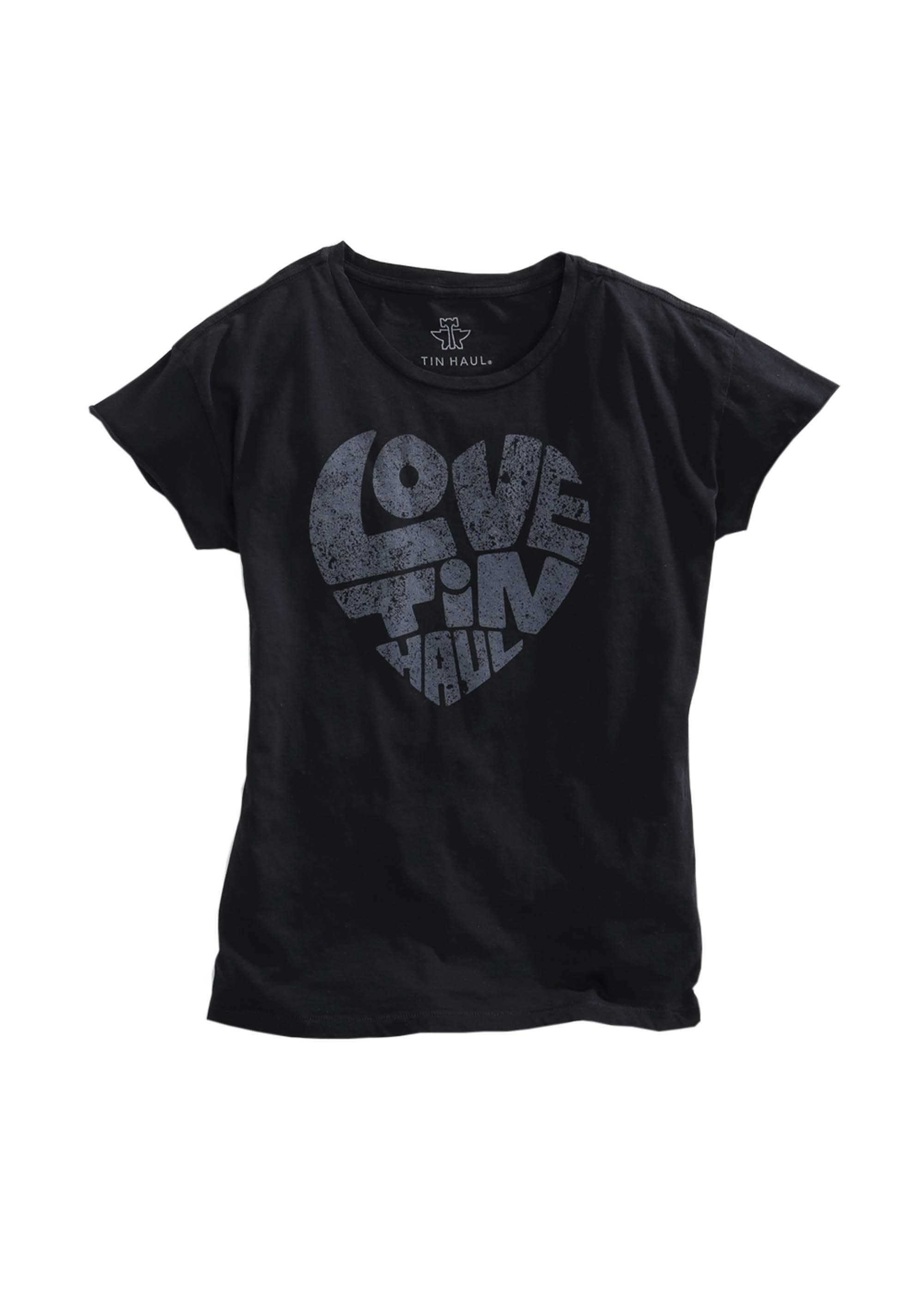 Tin Haul WOMENS LONG SLEEVE KNIT TIN HAUL LOVE TIN HAUL SCREEN SHIRT - Tin Haul - Flyclothing LLC