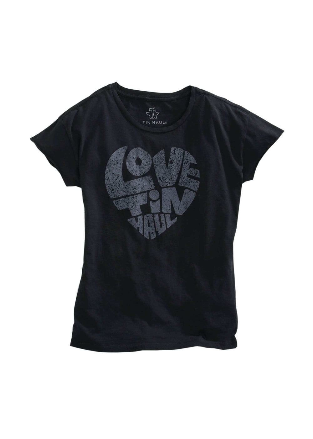 Tin Haul WOMENS LONG SLEEVE KNIT TIN HAUL LOVE TIN HAUL SCREEN SHIRT - Tin Haul - Flyclothing LLC
