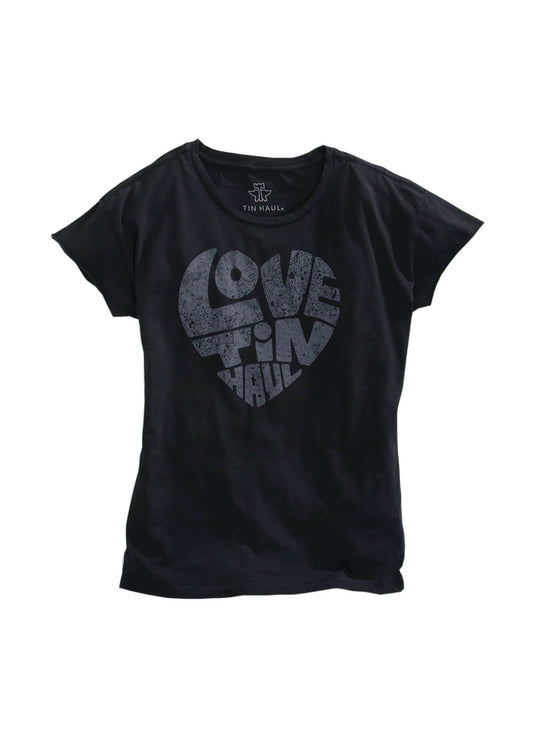Tin Haul WOMENS LONG SLEEVE KNIT TIN HAUL LOVE TIN HAUL SCREEN SHIRT - Tin Haul - Flyclothing LLC
