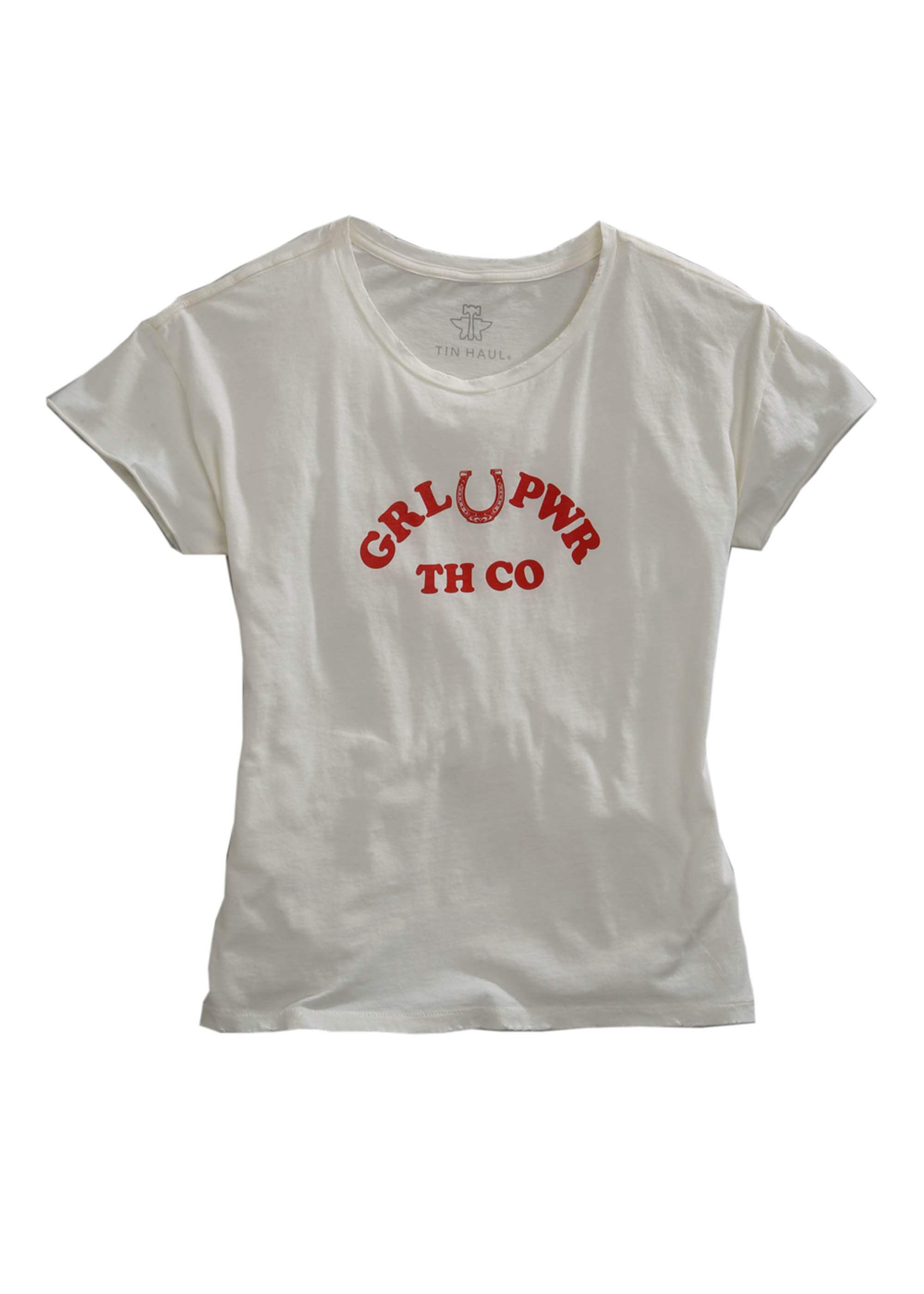 Tin Haul WOMENS LONG SLEEVE KNIT TIN HAUL GRL POWER TH CO SHIRT - Tin Haul - Flyclothing LLC