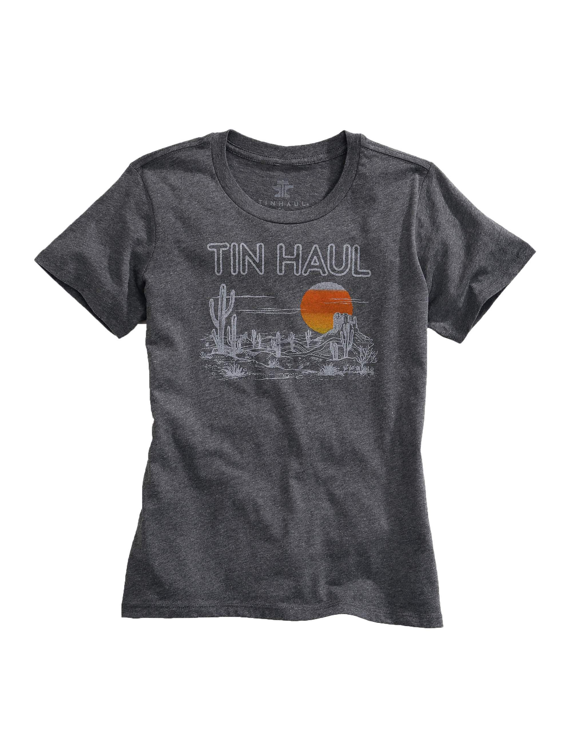 Tin Haul WOMENS LONG SLEEVE KNIT TIN HAUL DESERT SCENERY SHIRT - Tin Haul - Flyclothing LLC